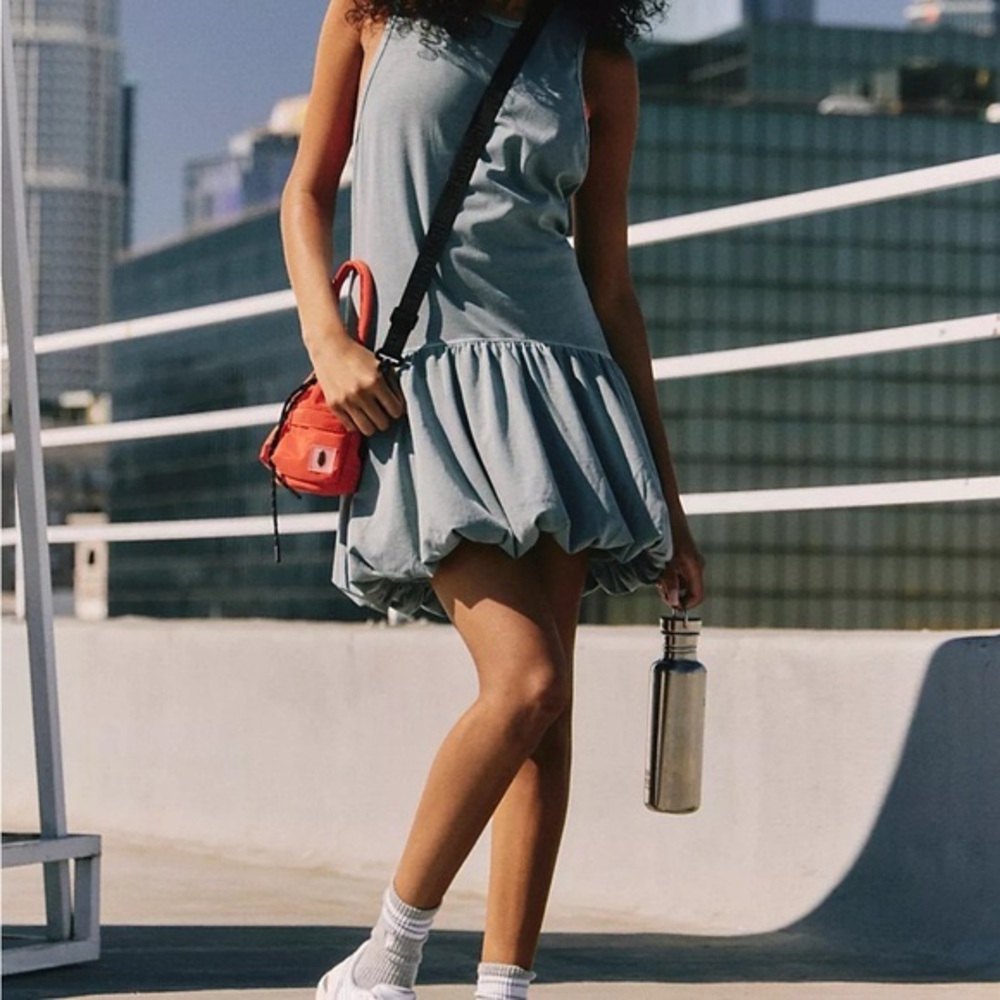 Free People Blue Jumpsuit